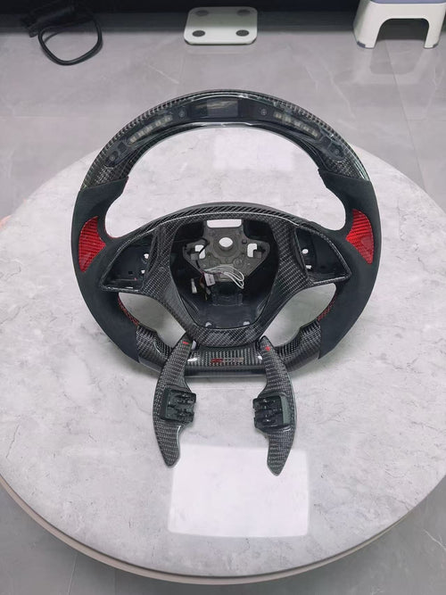 LED carbon fiber steering wheel for Chevrolet Corvette C7