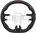 Real carbon fiber steering wheel for Mustang EcoBoost/GT/Shelby GT350/GT350R 2015-2017 D